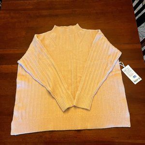 lululemon Twin Rib Turtleneck Sweater / Light Pink
